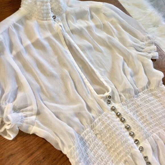 White Diamond Blouse - Picture 6 of 11